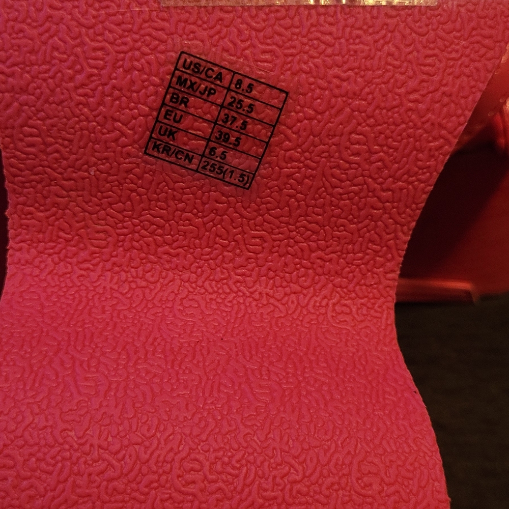 Forever 21 Hot Pink Platform Sandals